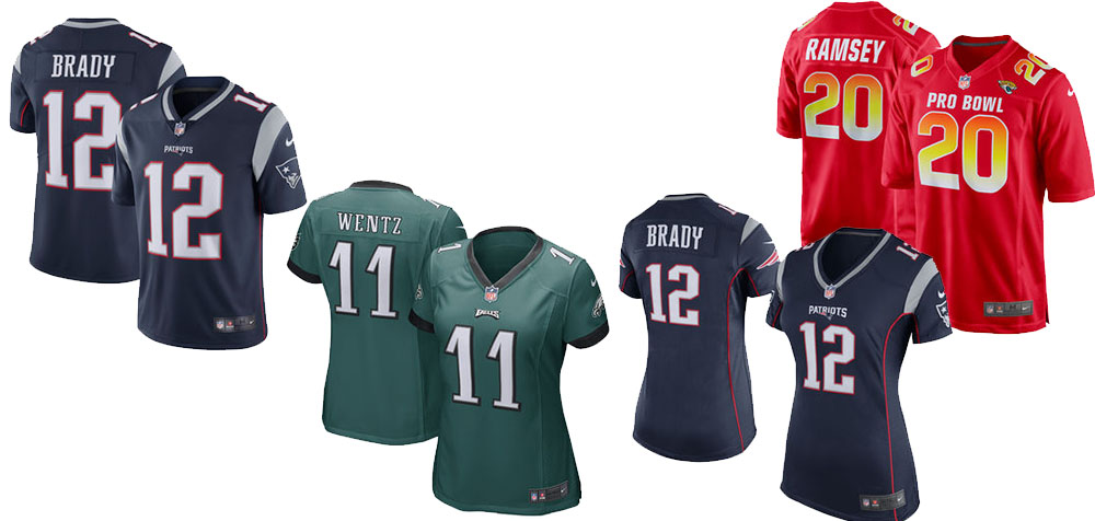 A really big fan As a big fan of NFL the various types of officially licensed t-shirts and jersey
