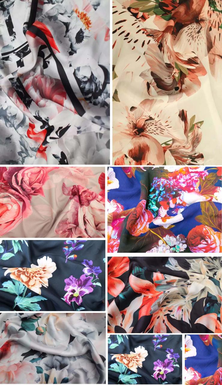  Print trends 8.Picture of Flower Printing
