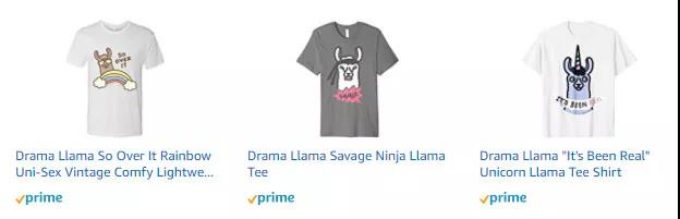 Search llama in Amazon