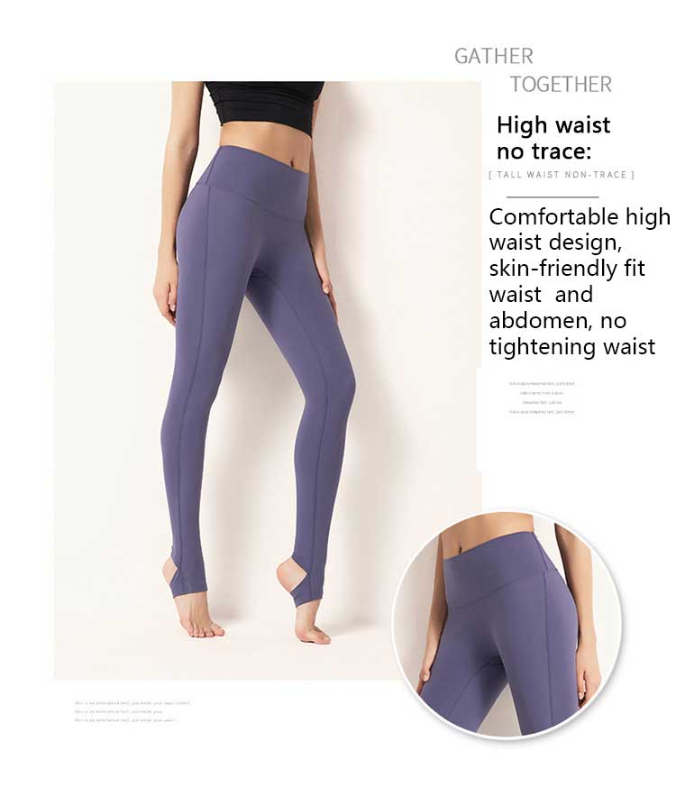 High-waisted-yoga-pants-seamless-waisted-band