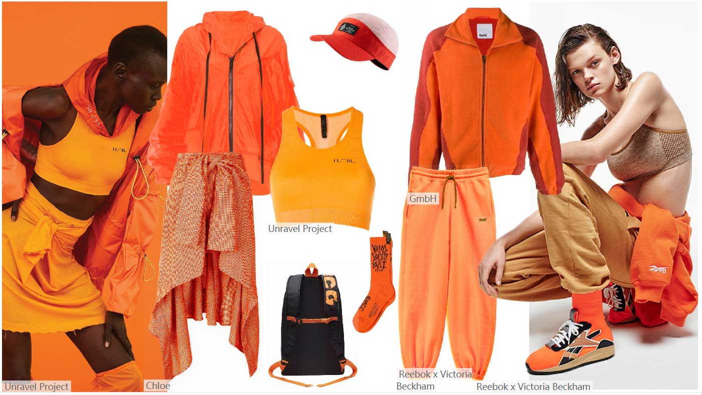 Vermillion Orange Group Matching