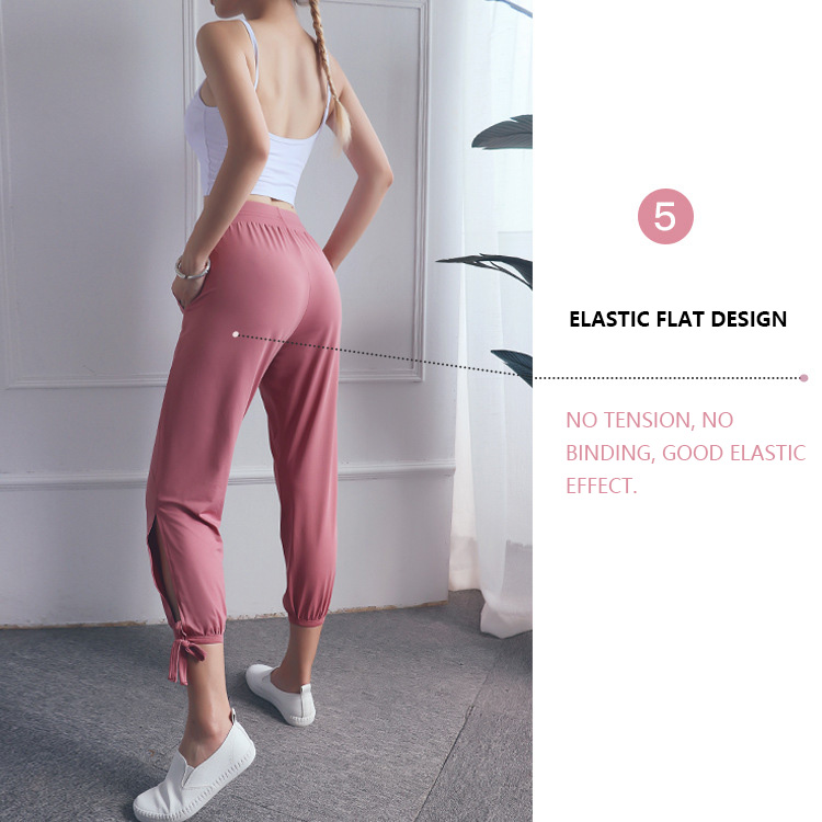 Elastic-flat-yoga-pants-with-side-slits