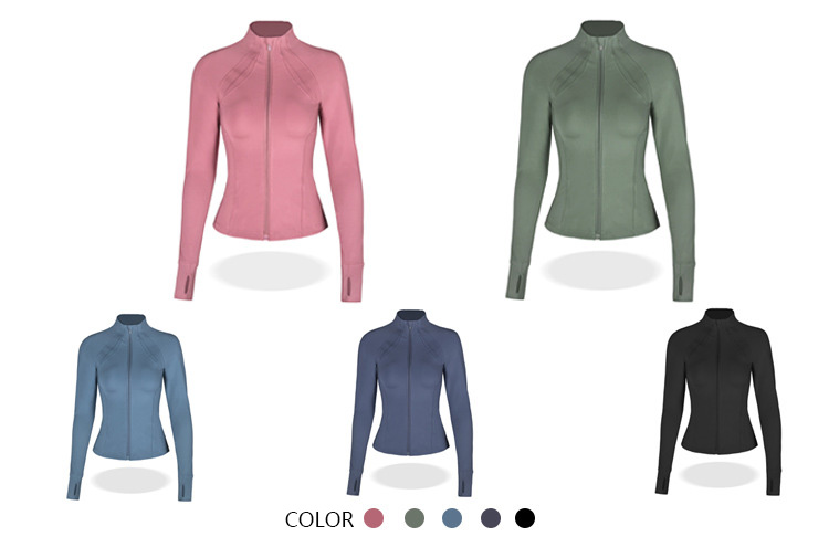 High-collar-zipper-sports-jacket-women-style-multicolor-for-you-choice