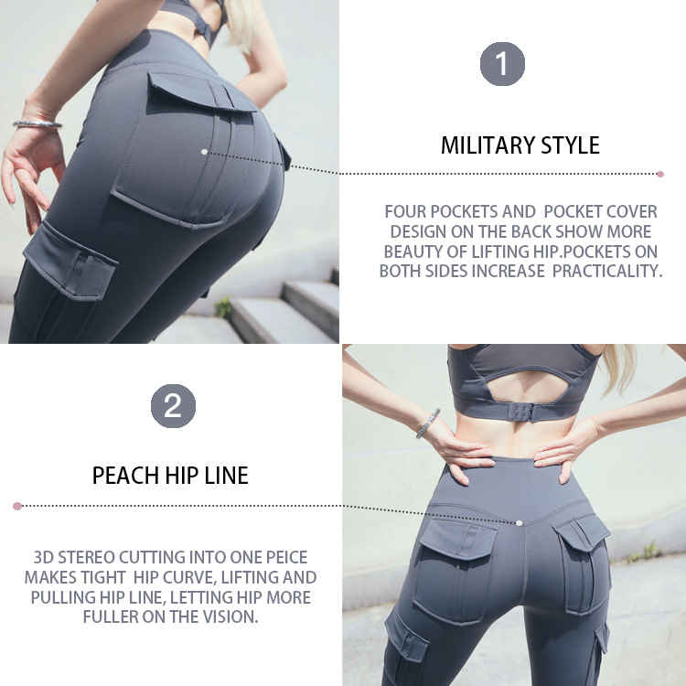 yoga pants with cargo pockets