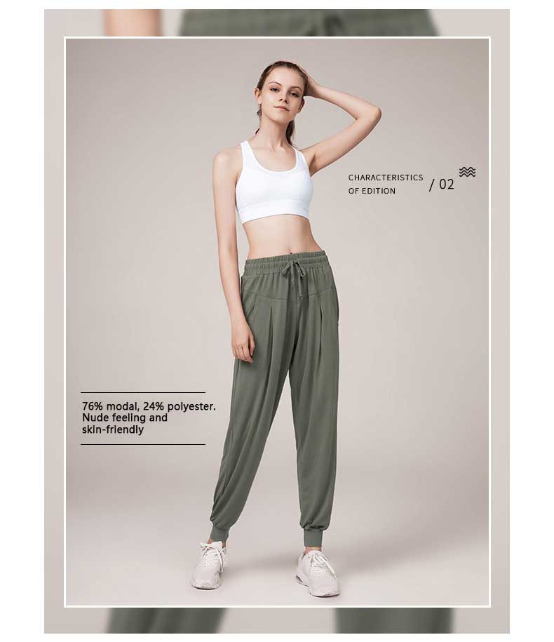 casual high waist oversized loose leggings sports pants