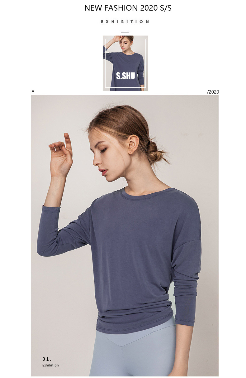 new-fashion-2020-long-sleeve-yoga-tops-shirts