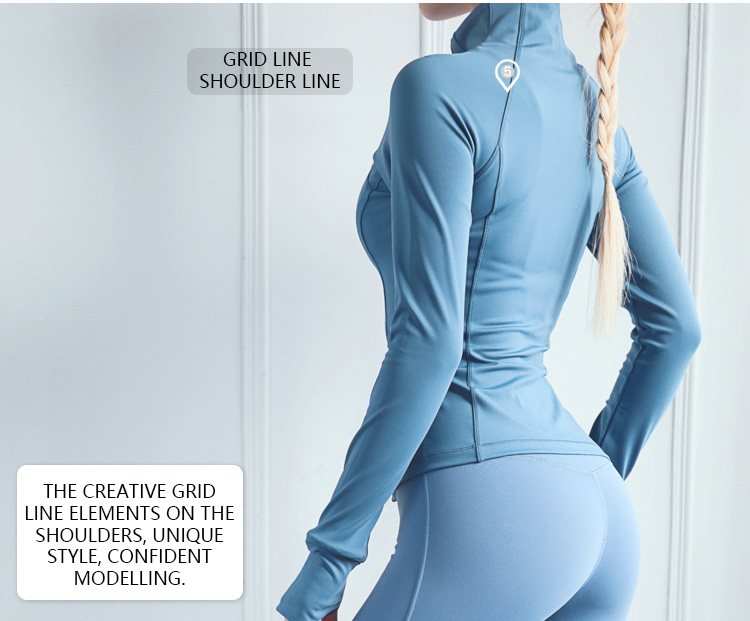 women-sports-jacket-grid-line-design