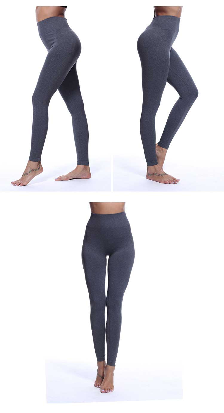 light-grey-color-display-of-seamless-leggings-high-waisted-band