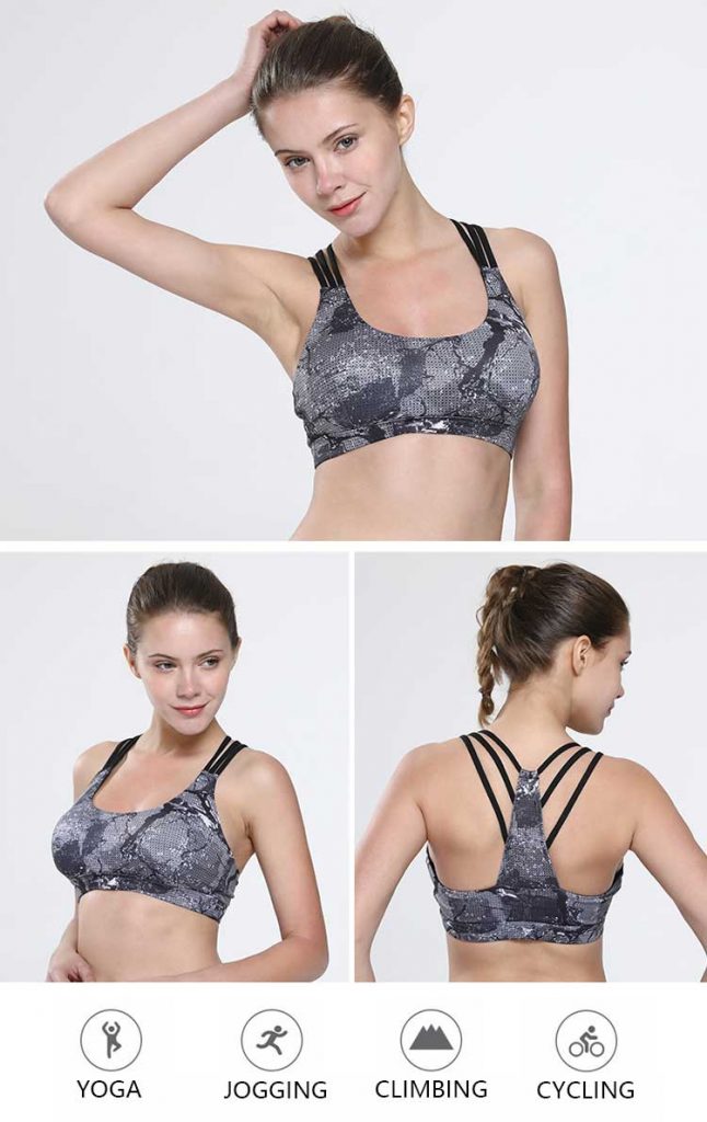 Versatile Pushup Sports Bra