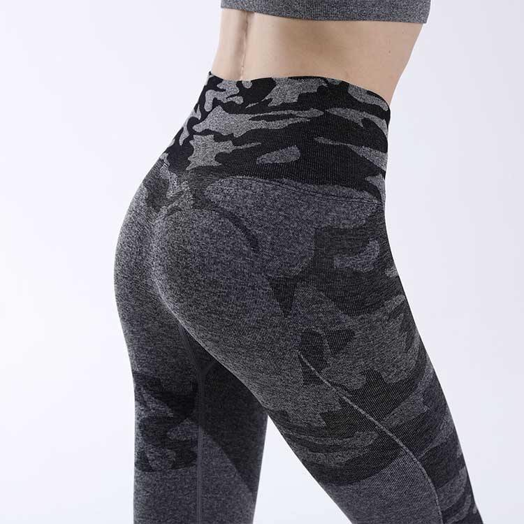 High-waist-design-of-camo-seamless-leggings