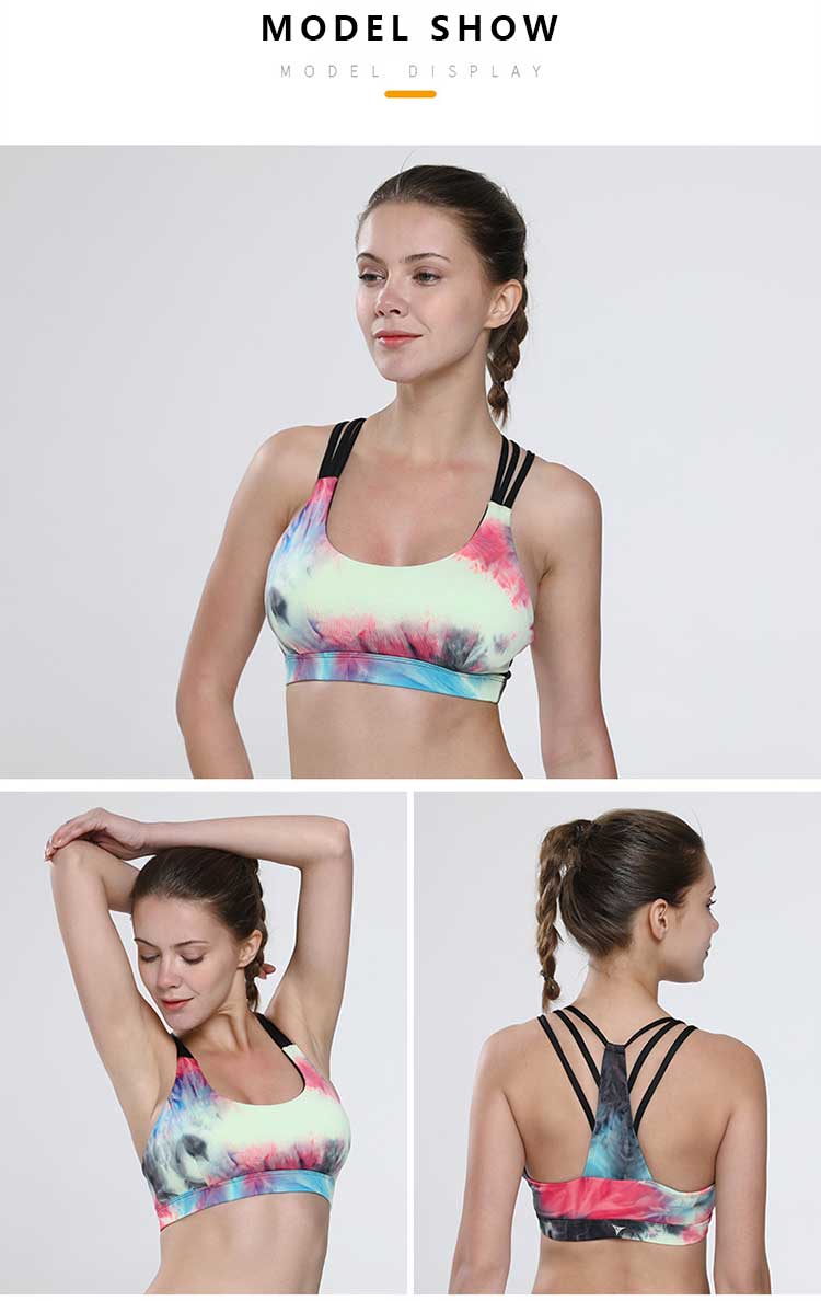 Padded-push-up-sports-bra-model-show