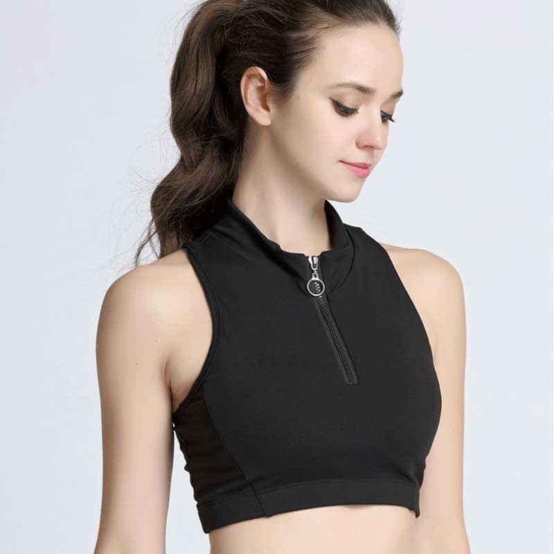 High neck sports bra - Activewear manufacturer Sportswear