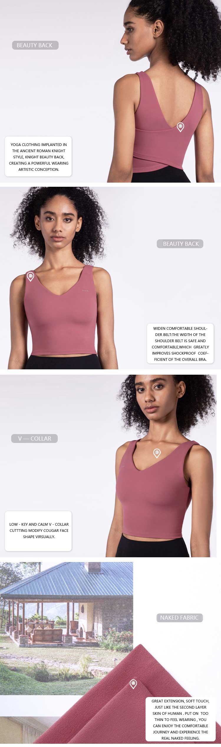 Supportive crop tops it is a sports bra with new height of fashion, yoga clothing implanted in the ancient Roman knight style