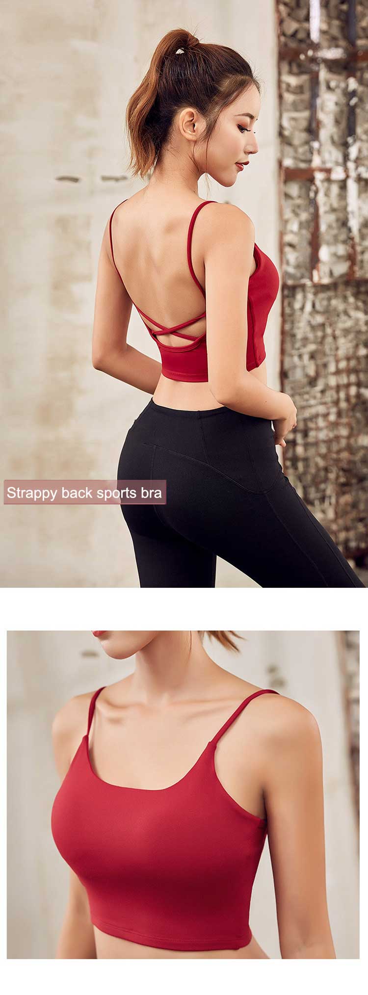 Strappy-back-sports-bra-is-designed-in-a-classic
