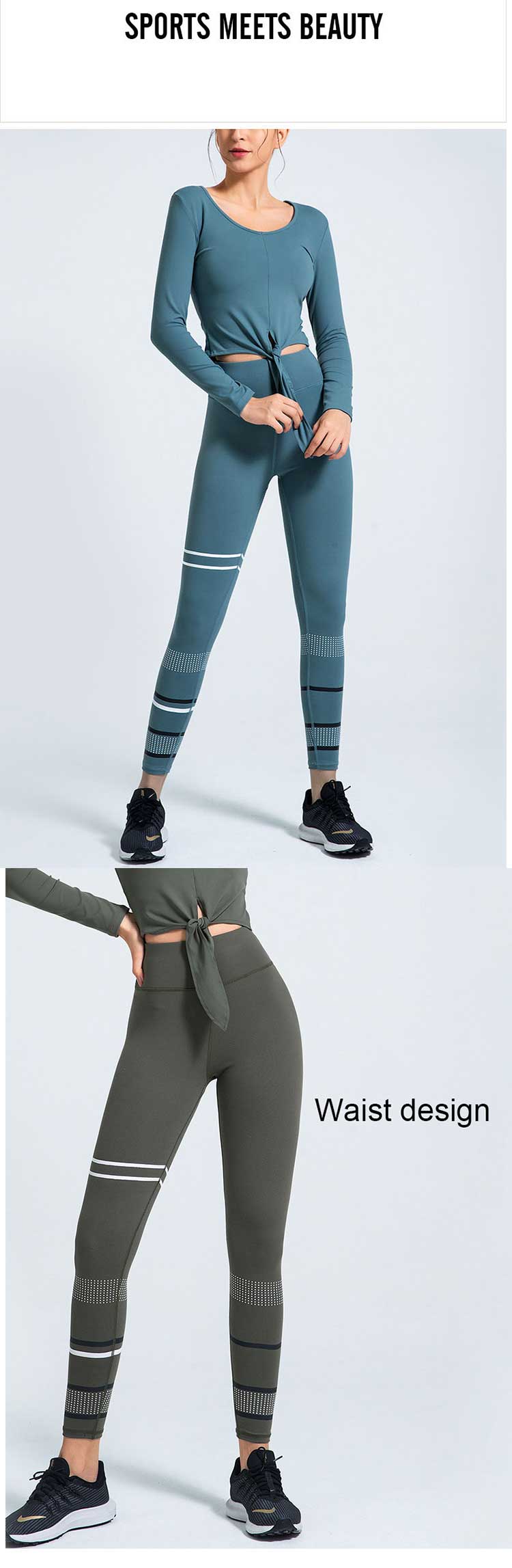 Classic-and-durable-straight-leg-yoga-pants,-with-a-solid-texture-and-performance