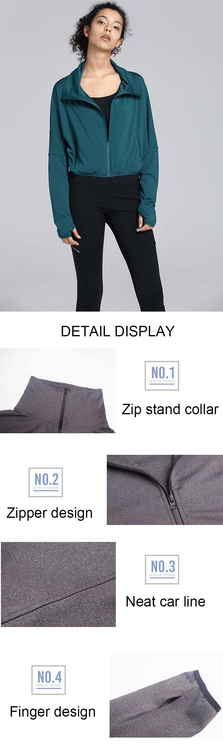 The-cropped-sports-jacket-of-leisure-style-is-designed,-integrated--slim-cutting.