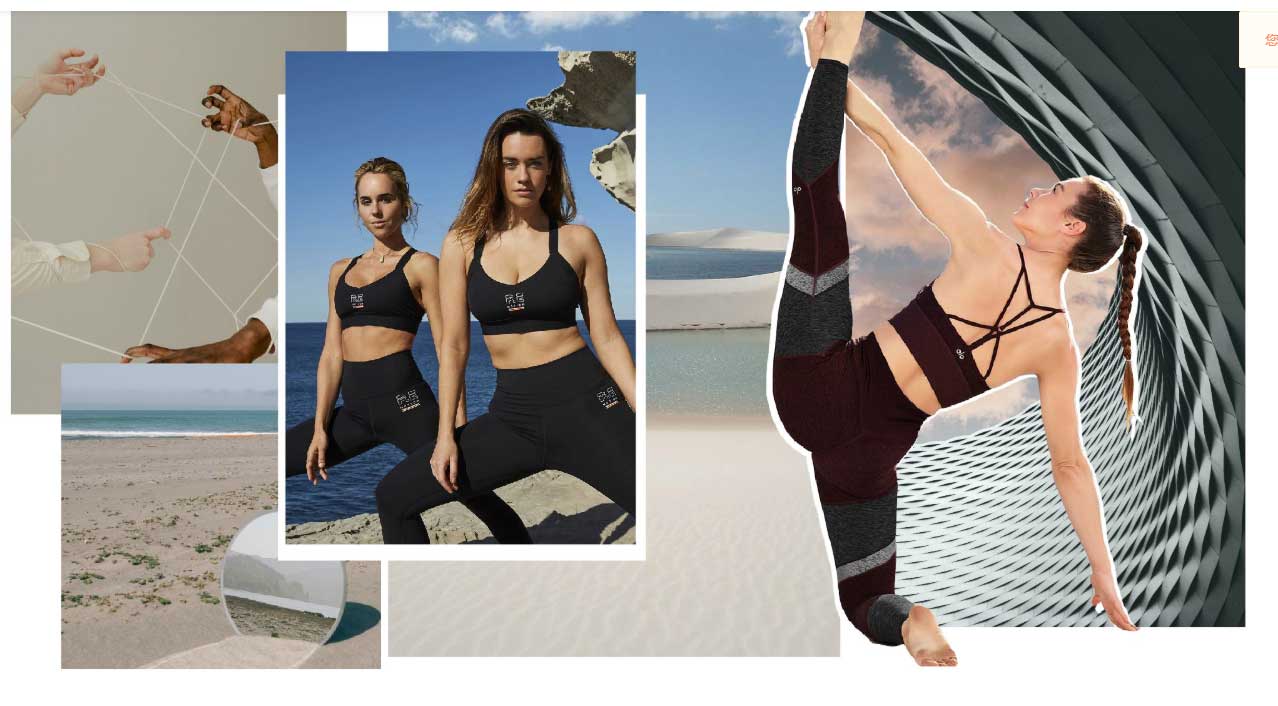 the classic color stitching USES different prints, colours and shapes for leggings, jumpsuits and tights