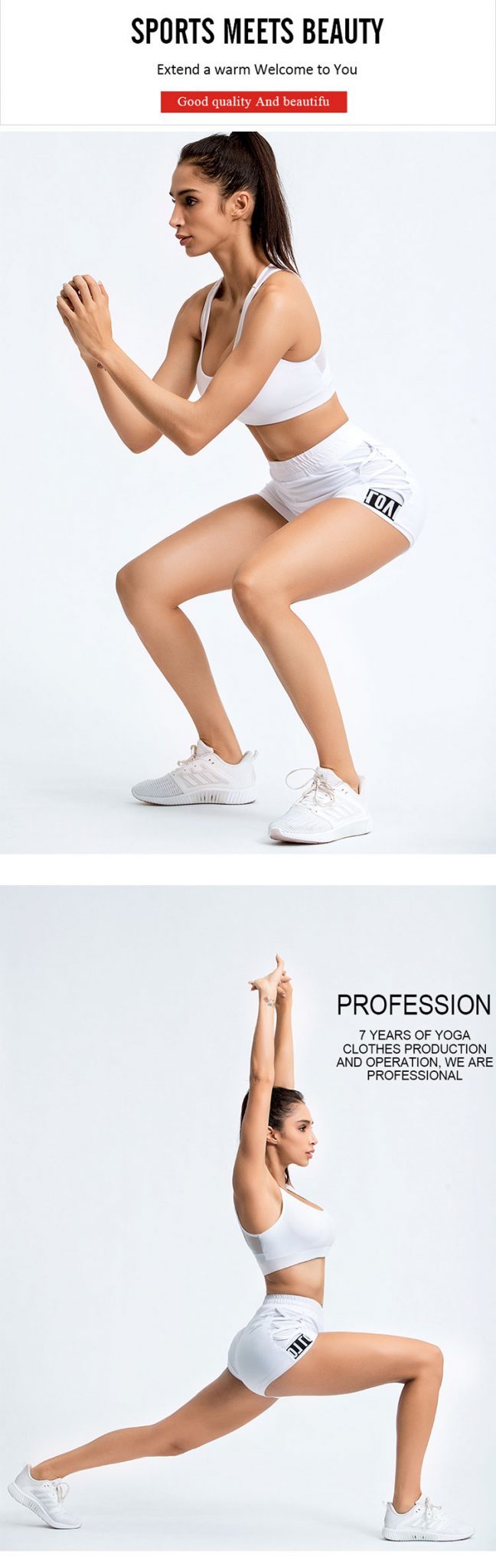 Short yoga pants Activewear manufacturer Sportswear Manufacturer HL