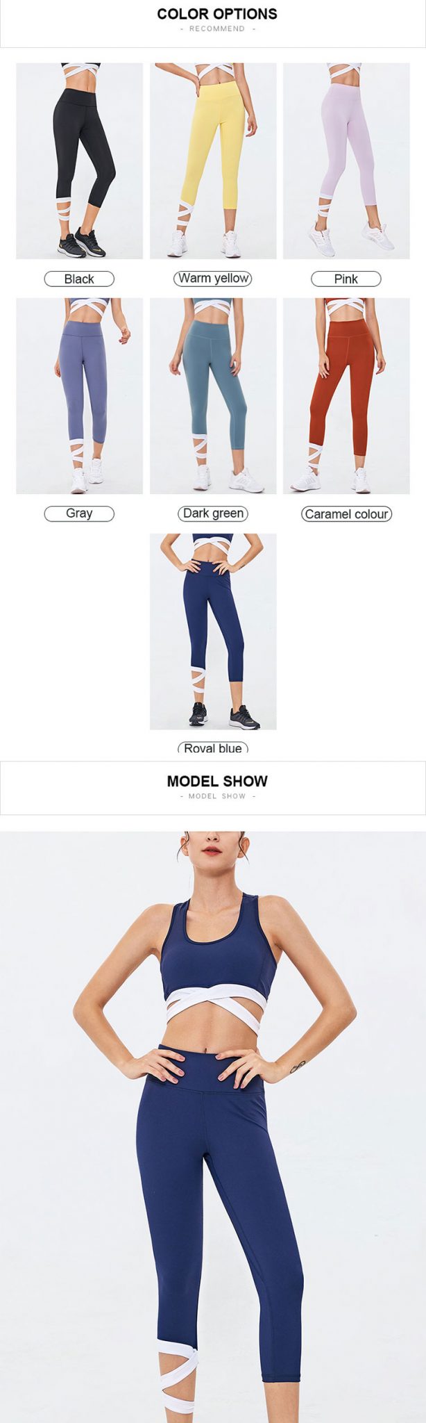 Yoga pants with foot straps Activewear manufacturer Sportswear Manufacturer HL