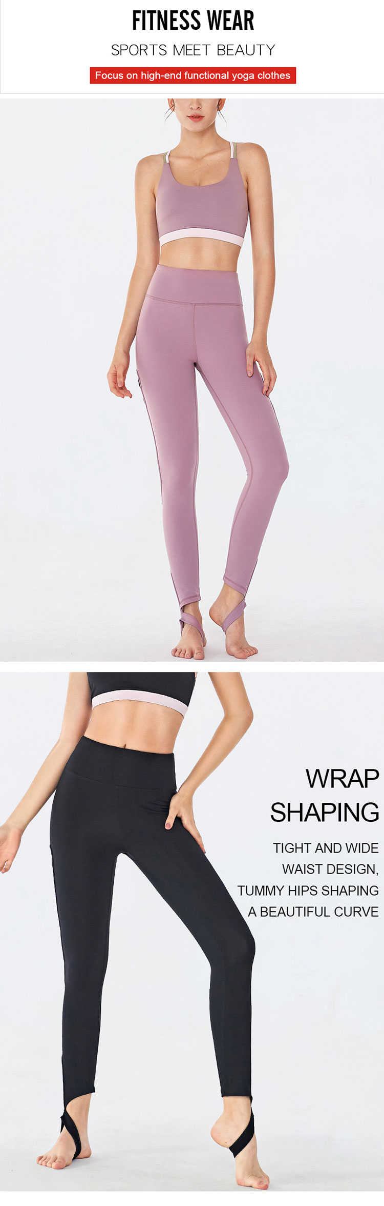 Tummy-control-workout-leggings-are-very-inclusive,-and-the-hollow-design-combines-the-changes