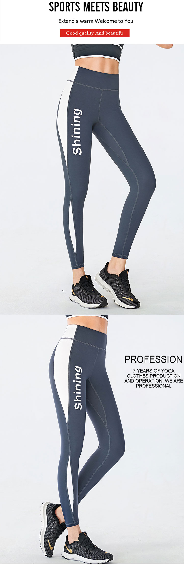 High-rise-sports-leggings-breaks-the-stuffy-,-strong-plastic-sense-of-fabric