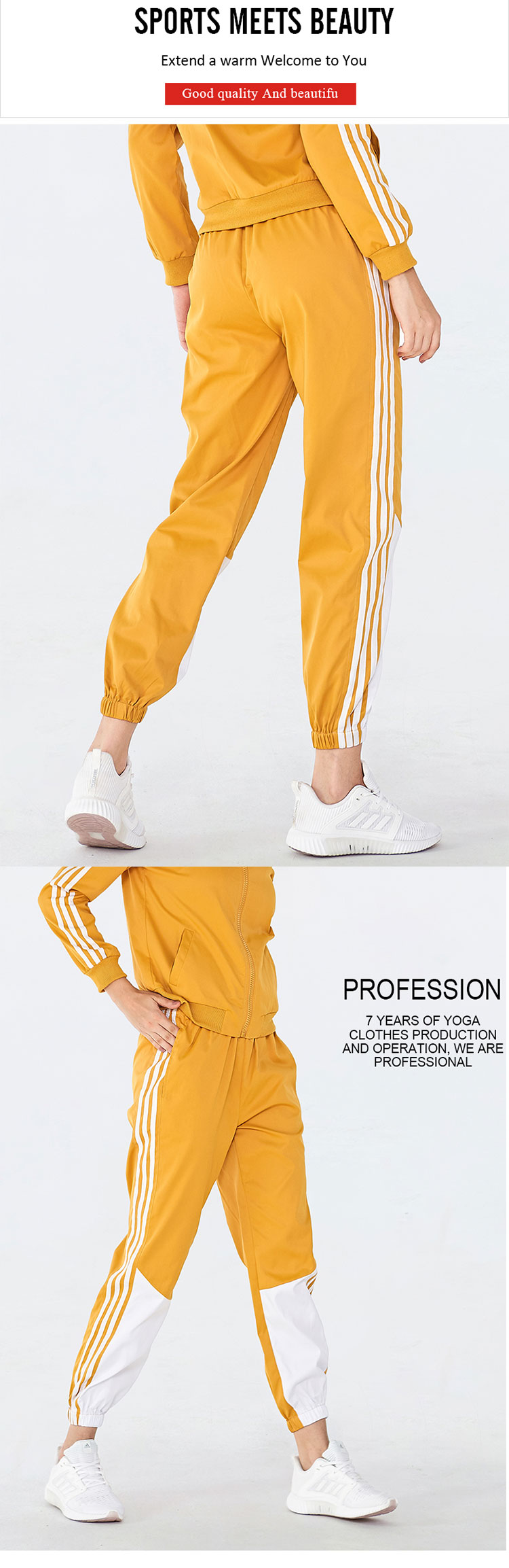 The-surface-presents-the-yellow-gym-leggings-with-good-transmission-of-light