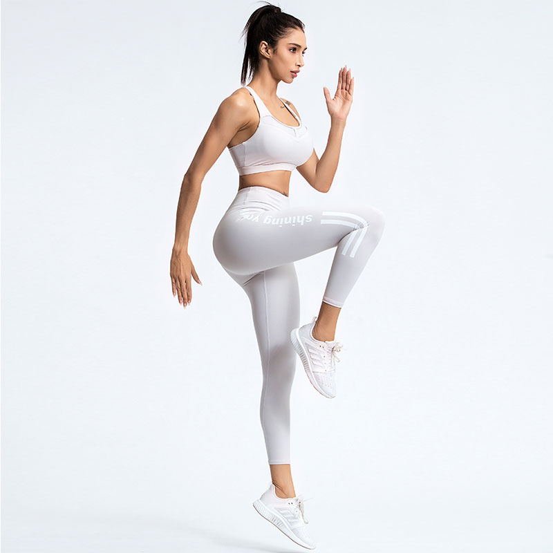 White-gym-leggings