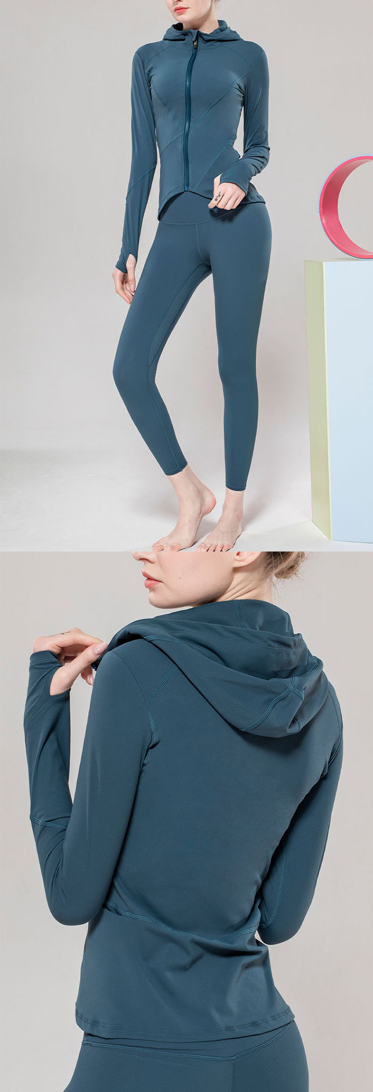 Professional sports fabrics, soft and comfortable, breathable and sweat-wicking, and enjoy a smooth exercise experience.