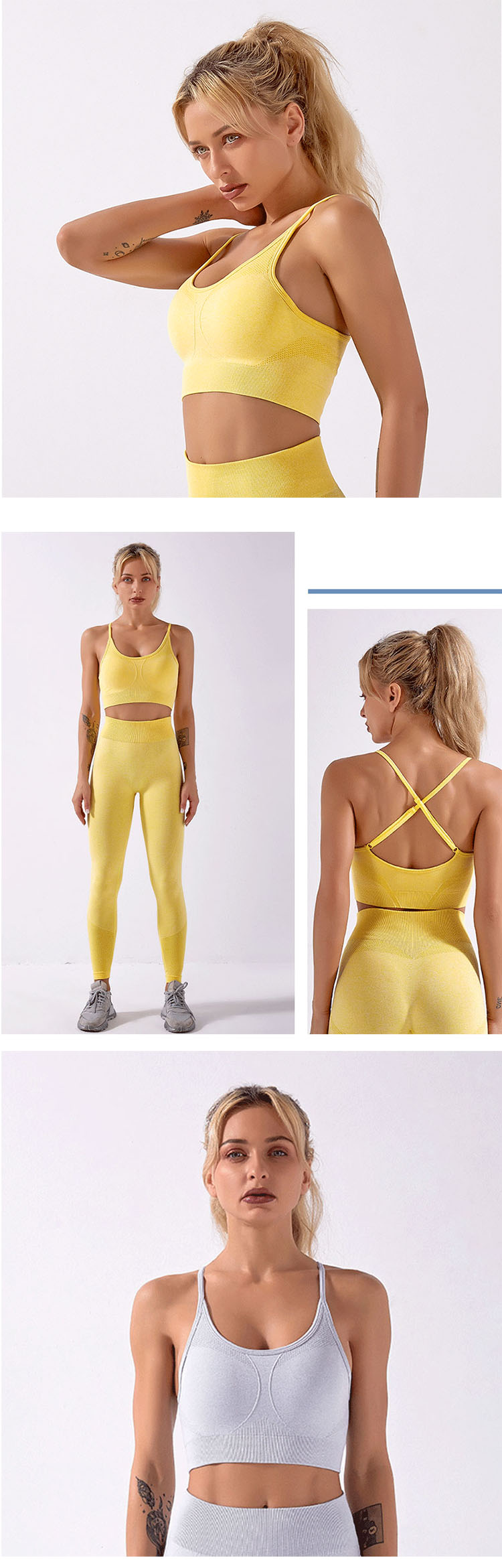 Quality we have produced yoga clothes for many big brands.