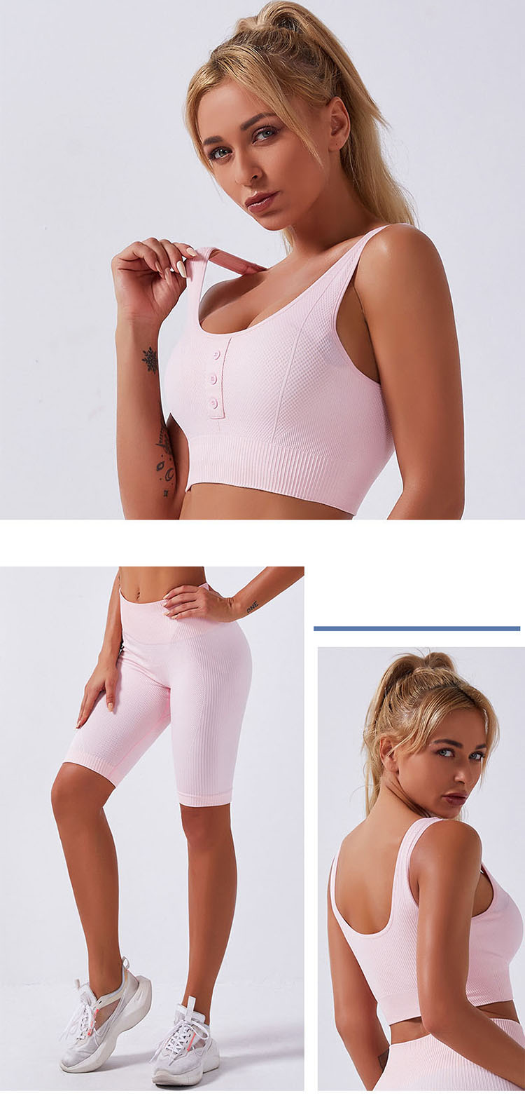 Quality we have produced yoga clothes for many big brands.