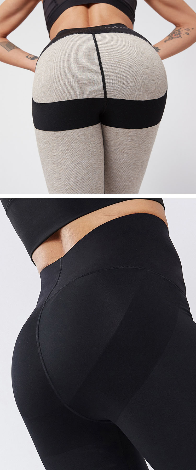 The unique design of the buttocks can achieve the effect of lifting the buttocks and creating a peach buttocks.