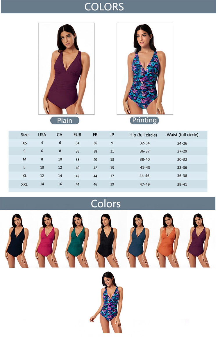 Depict the different shapes of halter top swimsuit