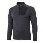 Long gym sleeve with zip pockets