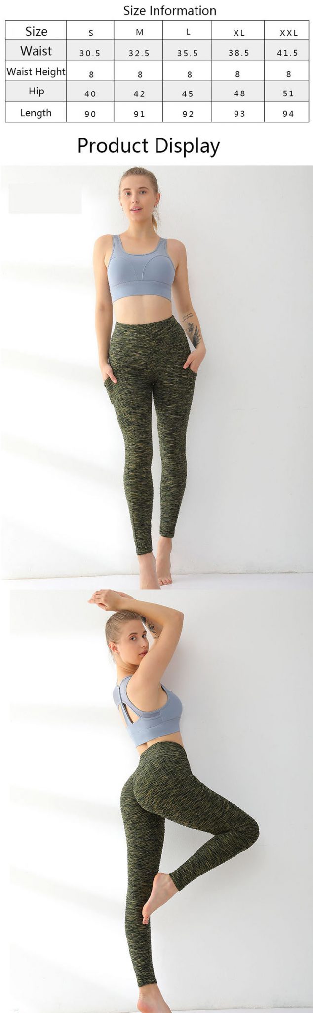 Types of yoga pants Activewear manufacturer Sportswear Manufacturer HL