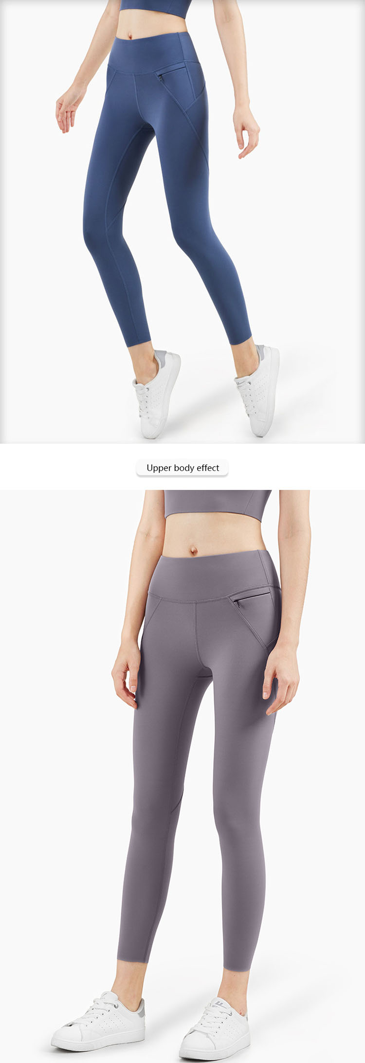 The super tight pants design can better modify the waist curve and show the feminine waist