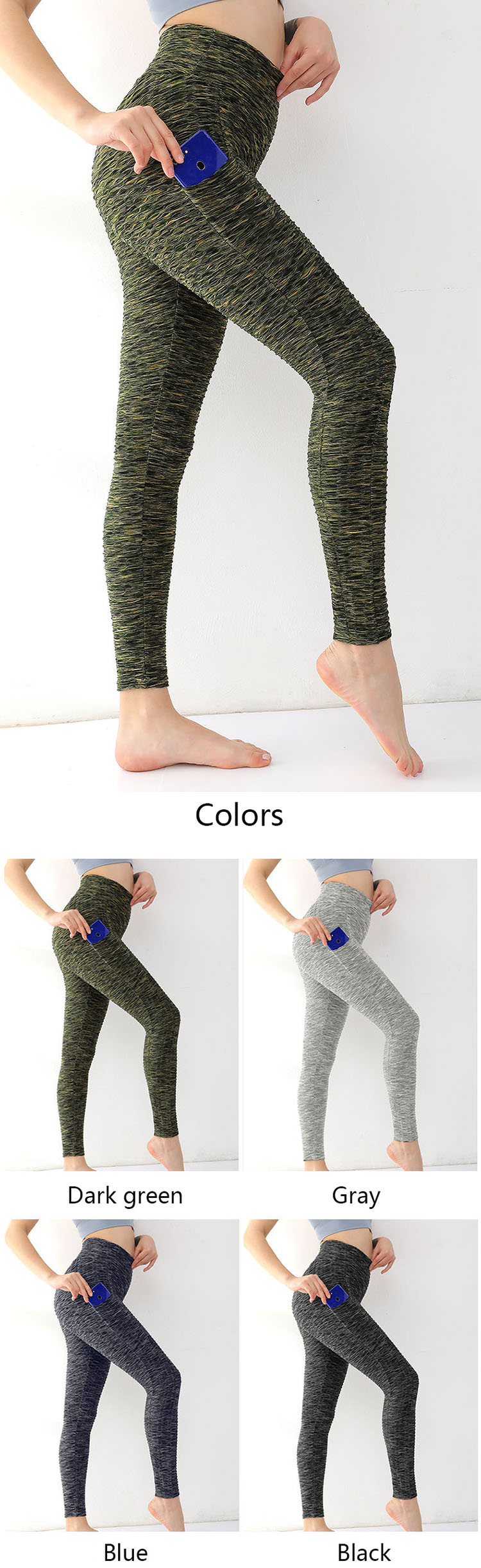 Types of yoga pants are very inclusive. The hollow design combines the changes of knitted texture