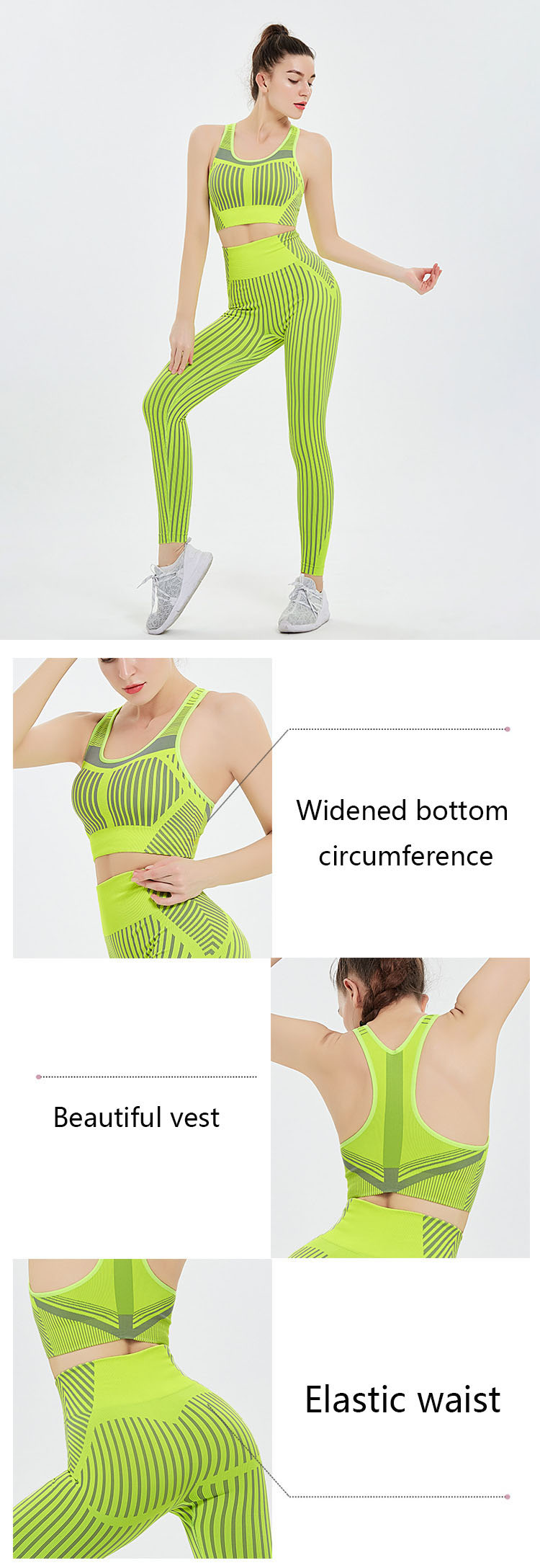 As a classic single product, ripple yoga wear are constantly updated