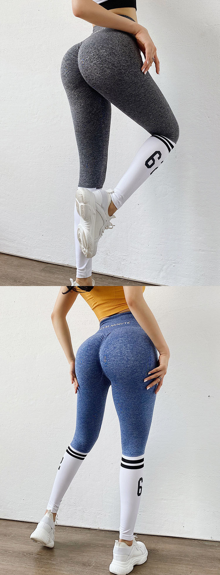 The buttocks design outlines a sexy arc.