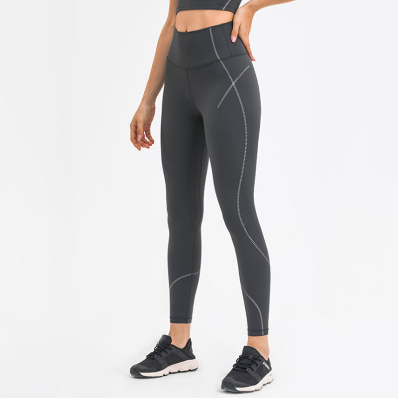 Womens black athletic leggings