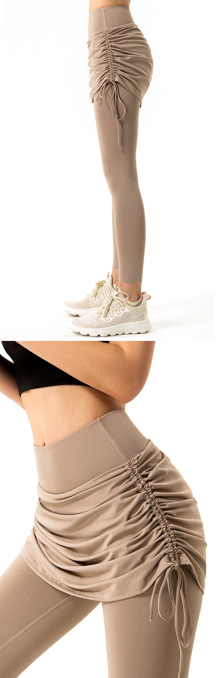 The effect of wrapping the abdomen and buttocks is obvious, increasing the comfort and improving the wearing experience.