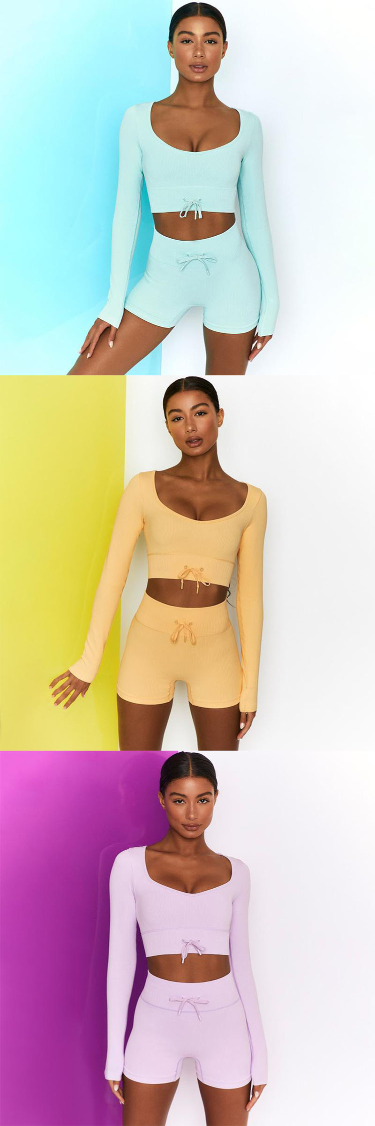 Wrap around the waist and gather the abdomen. It shows a small waist and brings you a comfortable wearing experience.Wrap around the waist and gather the abdomen. It shows a small waist and brings you a comfortable wearing experience.