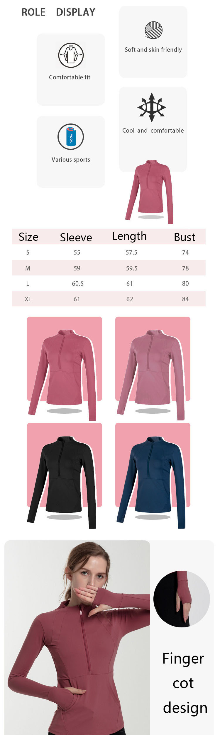 As the main decorative design point of the best running jacket women's