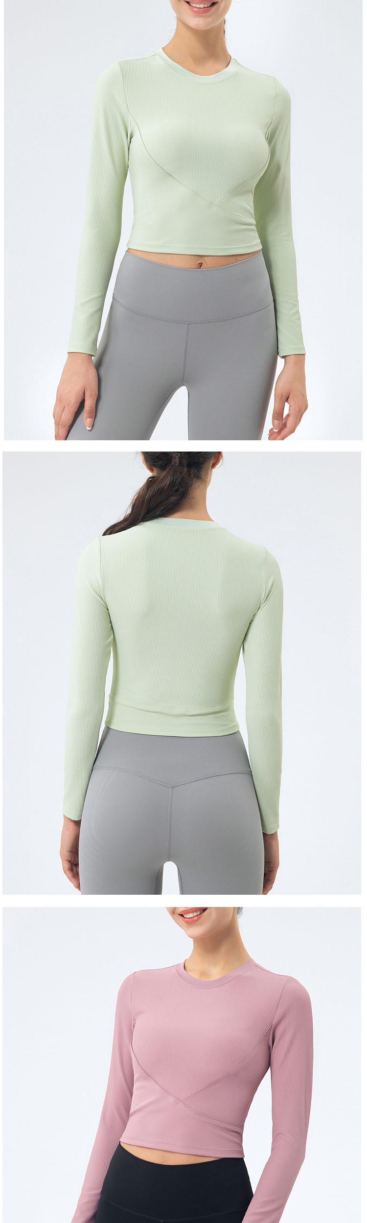 High-quality fabrics are used, which are breathable and sweat-absorbent, and exercise without burden.