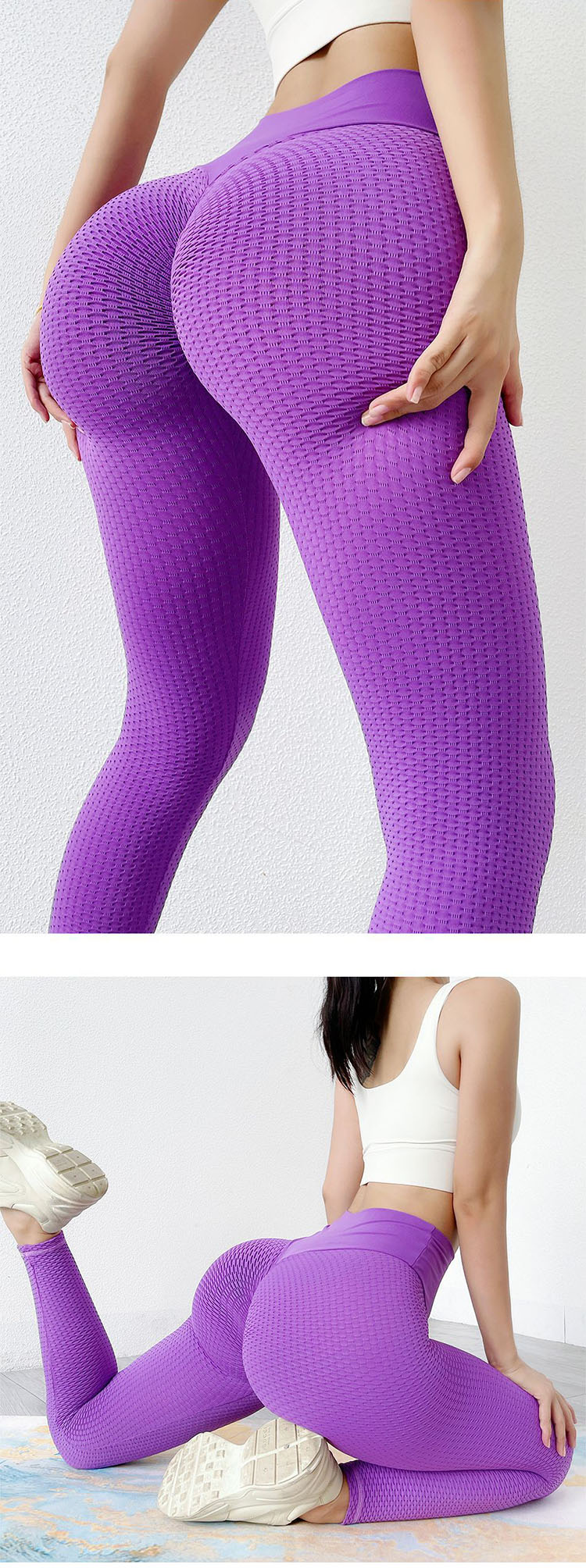 The peach hip design makes the hips more rounded and stylish.