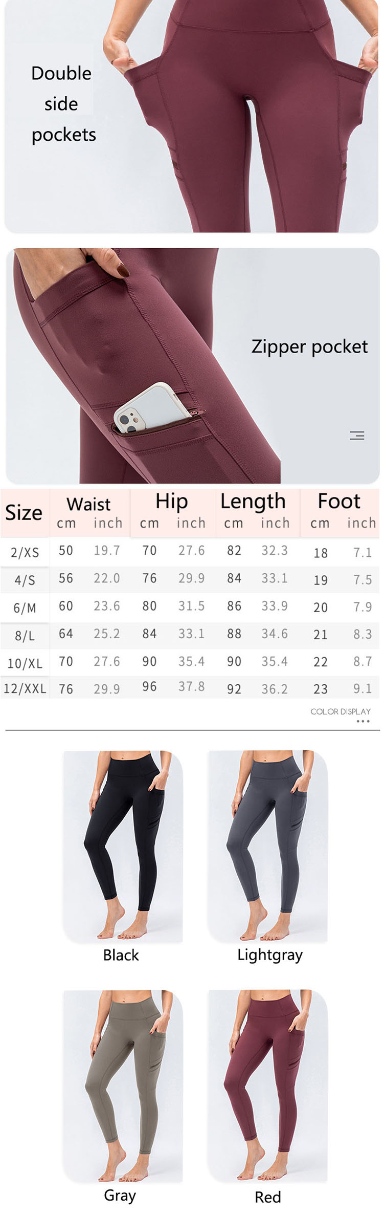 Comfortable waist elasticity, flat lower abdomen.