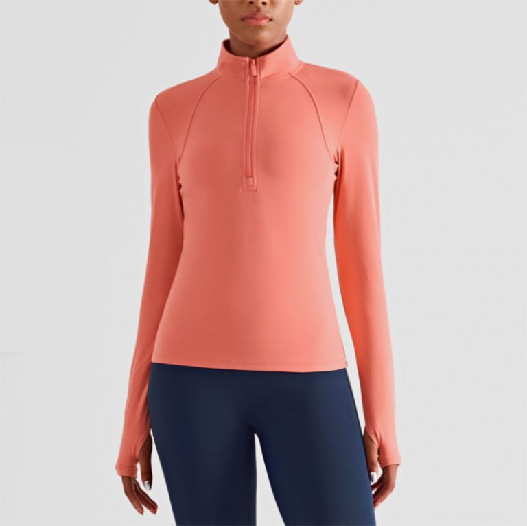Long sleeve gym shirts womens Activewear manufacturer Sportswear