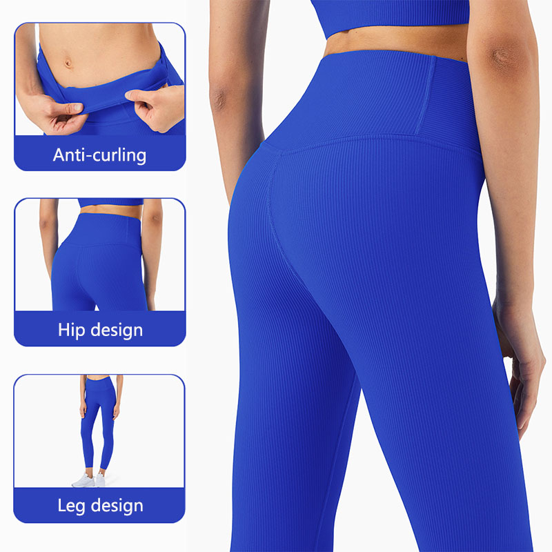 Navy blue sports leggings