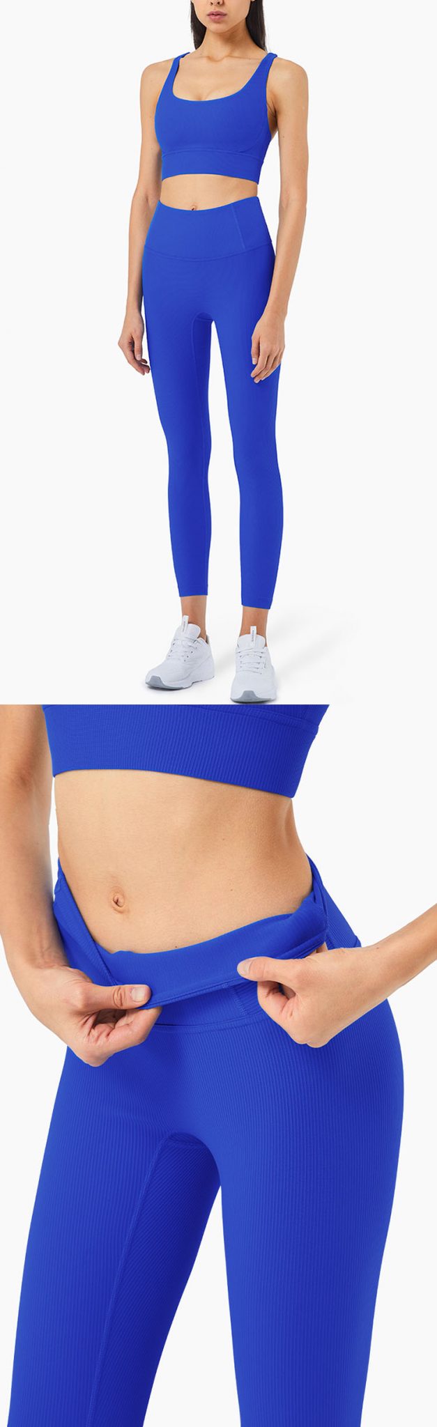 Navy blue sports leggings Activewear manufacturer Sportswear