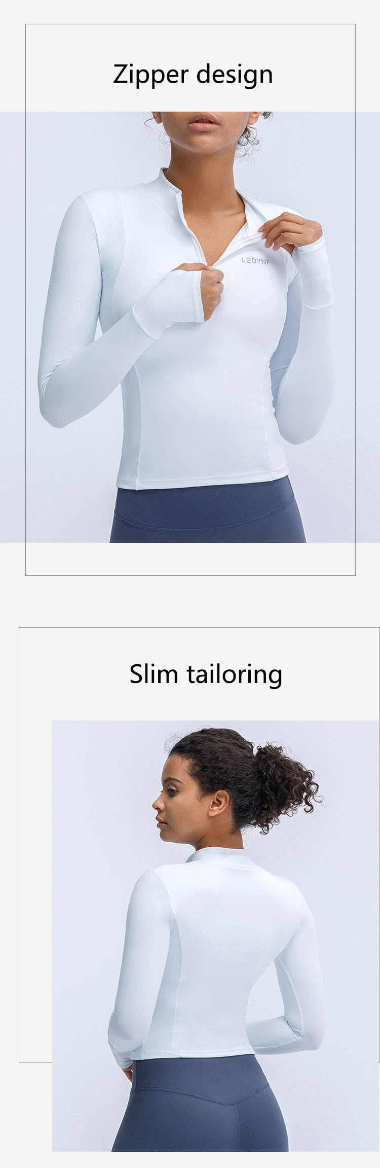 Slim fit golf shirts fits the proportions of women's figures and shows the charm of sexy and mature women