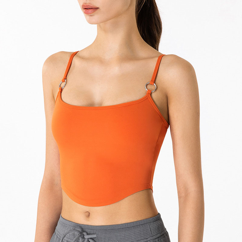 Tank top with built in sports bra